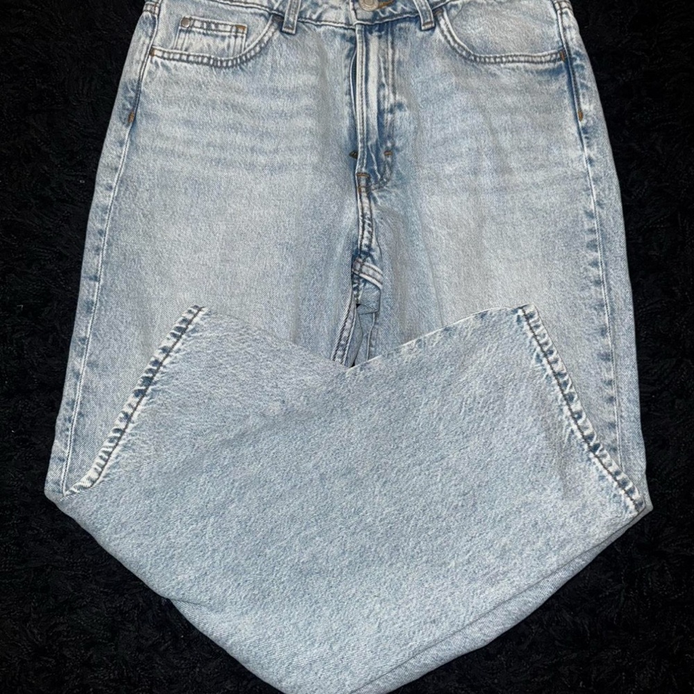 H&M Men's Washed Denim Jeans